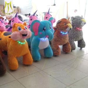 Wholesale Hansel coin operated battery car walking robot ride funny amusement park games from china suppliers