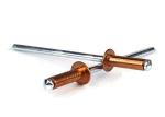 Copper Cap Metal Core Break Pull Mandrel Pop Blind Rivets High Strength