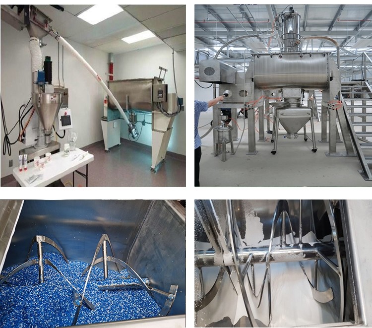 WLDH Horizontal Type Ribbon Mixer For Mushroom Raw Material