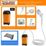 Outdoor Camping Shower Rechargeable Battery Powered Handheld Electric Pump