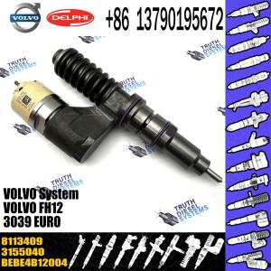 Wholesale INJECTOR BEBE4B12001 BEBE4B12004 3155040 8113409 FOR FH12 FM12 12.1D ENGINE VOL diesel common rail injector from china suppliers