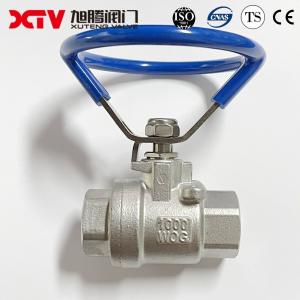 China Acid Media Manual 2PC Ball Valve with Locking Devices Tested to GB/T13927 Standard on sale