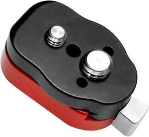 Wholesale Alvin's Cables Mini Quick Release Plate Kit with 3/8&quot; 1/4&quot; Screws for Camera, Monitor, Tripod, Stabilizer, Gimbal, Monopods, Magic Arm, Flash Bracket, from china suppliers
