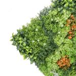 Environment Friendly Artificial Grass Wall Panels UV Resistant For Decoration