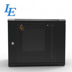 China 19 Inch 9u Wall Mounted Ral9004 Rack Enclosure Server Cabinet on sale