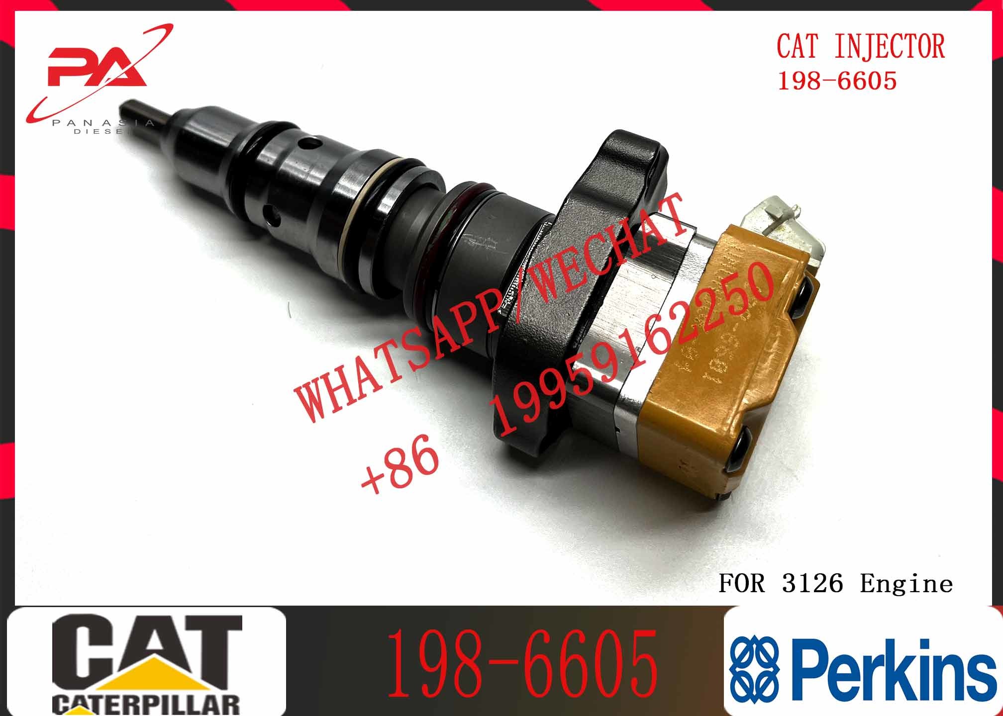 Common Rail Injector 198-6605 177-4754 10R-0782 128-6601 222-5966 1OR-1267 169-7408 20R-0758 153-5938