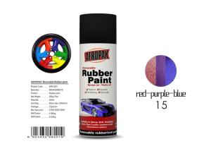 Wholesale Air Dry Removable Rubber Spray Paint With Chameleon Red - Purple - Blue Color from china suppliers