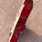 New standard LP slash electric guitar, Flame Maple Top, frets cream binding, one
