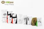 Foil Stamping Embossing Stand Up Coffee Pouch Customizable