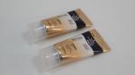 50 ML Flexible Clear Coating Cosmetic Packaging Tube Golden Effect Gradual