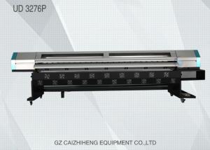 China Outdoor Poster Banner Solvent Printing Machine , CMYK Large Format Inkjet Printer UD 3276P on sale