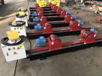 22000lbs Conventional Welding Rollers ,10T Lead Screw Pipe Welding Rotator