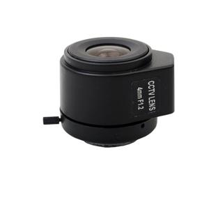 Quality 4mm F1.2 DC Aperture Motor Gathered CCTV Lens for sale