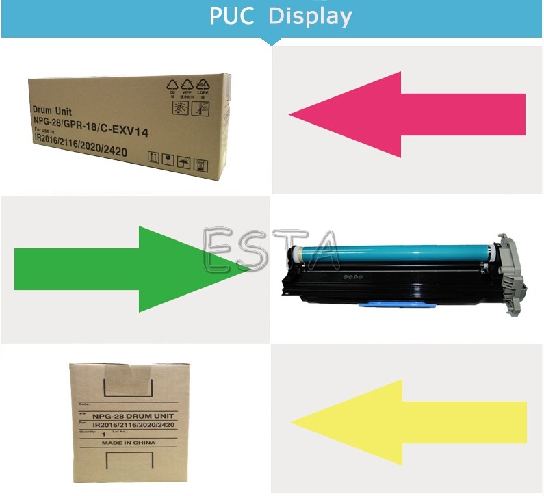 Canon IR2016 / IR2020 NPG - 28 Photoconductor Unit For iR2016 / 2020 / 2318 / 2320 - 55K Page Yield
