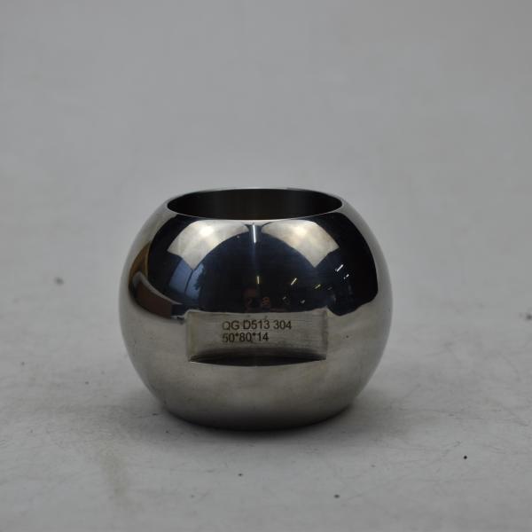 Valves Spare Parts Stainless Steel Ball Valve with Mirror Polished Surface and