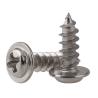 Buy cheap M4 316 Stainless Steel Self Tapping Screws Rounded Head 4-20mm With Washer from wholesalers