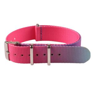 Wholesale 18mm Nylon Fabric Strap , Ombre Women Watch Band from china suppliers