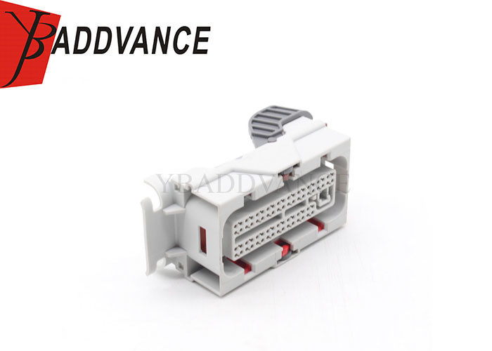 15358860 15357142 Automobile Aptiv 73 Pin Female ECU Hybrid Connector Grey Color