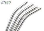 30oz Tumblers Stainless Reusable Straws , Dishwasher Safe Curved Metal Straws