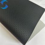 DOT Pattern Colorful Embossed PVC Leather Sofa Leather From Factory PVC Leather