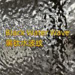 316L Stainless Steel 2000mm Mirror Decoration Water Wave Plaka Water Ripple