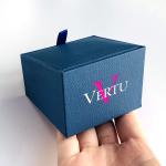 Luxury custom ring boxes jewelry Set leather Ring Box Bracelet Earring gift