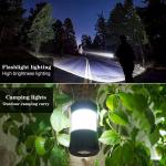 Mini 2 In 1 LED Camping Lantern 65x118mm Rechargeable Camping Lights
