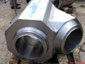 Wholesale Duplex stainless UNS S31254 forged lateral tee from china suppliers