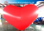 Giant Inflatable Holiday Decorations Hanging Heart Helium Balloons