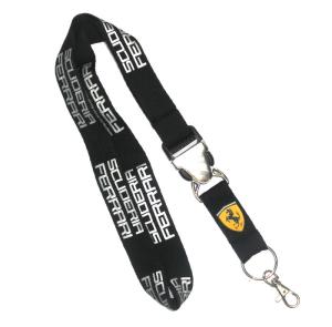 Wholesale SL-8 White Print Logo Custom Polyester Lanyards Neck Straps For Name Badge from china suppliers