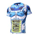 Cosplay Vegeta Cartoon T Shirt / Casual Anime Game Men Workout Tops