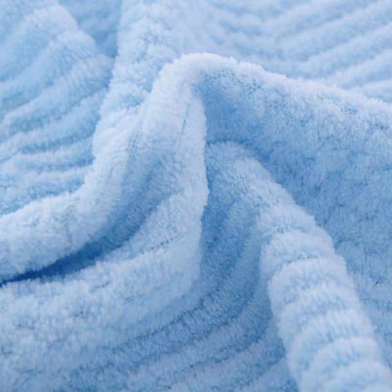 250GSM Microfiber Coral Fleece Cation Bath Towel Set for Adults T/T Payment Term