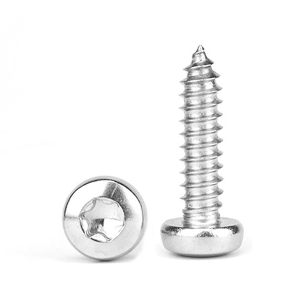 Stainless Steel M2 M3 M4 M5 M6 Hexalobular Socket Torx T6 T10 T20 T25 Raised Cheese Pan Head Micro Screws