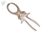 Stainless Steel Bloodless Castrator For Pig , Easily Cooperation Farm Castrate