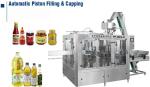 Food Grade 3000BPH 500ml Ketchup Filling Machine glass bottle plastic bottle