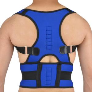 Wholesale S-XXL size posture brace with magnets posture corrector amazon white/black/skin/blue color from china suppliers