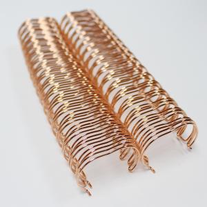Wholesale 34 Loops 5/16'' Rose Gold Spiral Binding Wire Metal Notebook Spiral Binding from china suppliers