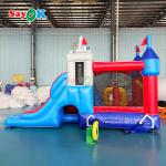 PVC Tarpaulin Commercial Bounce House Inflatables Bouncing Castle For Kid