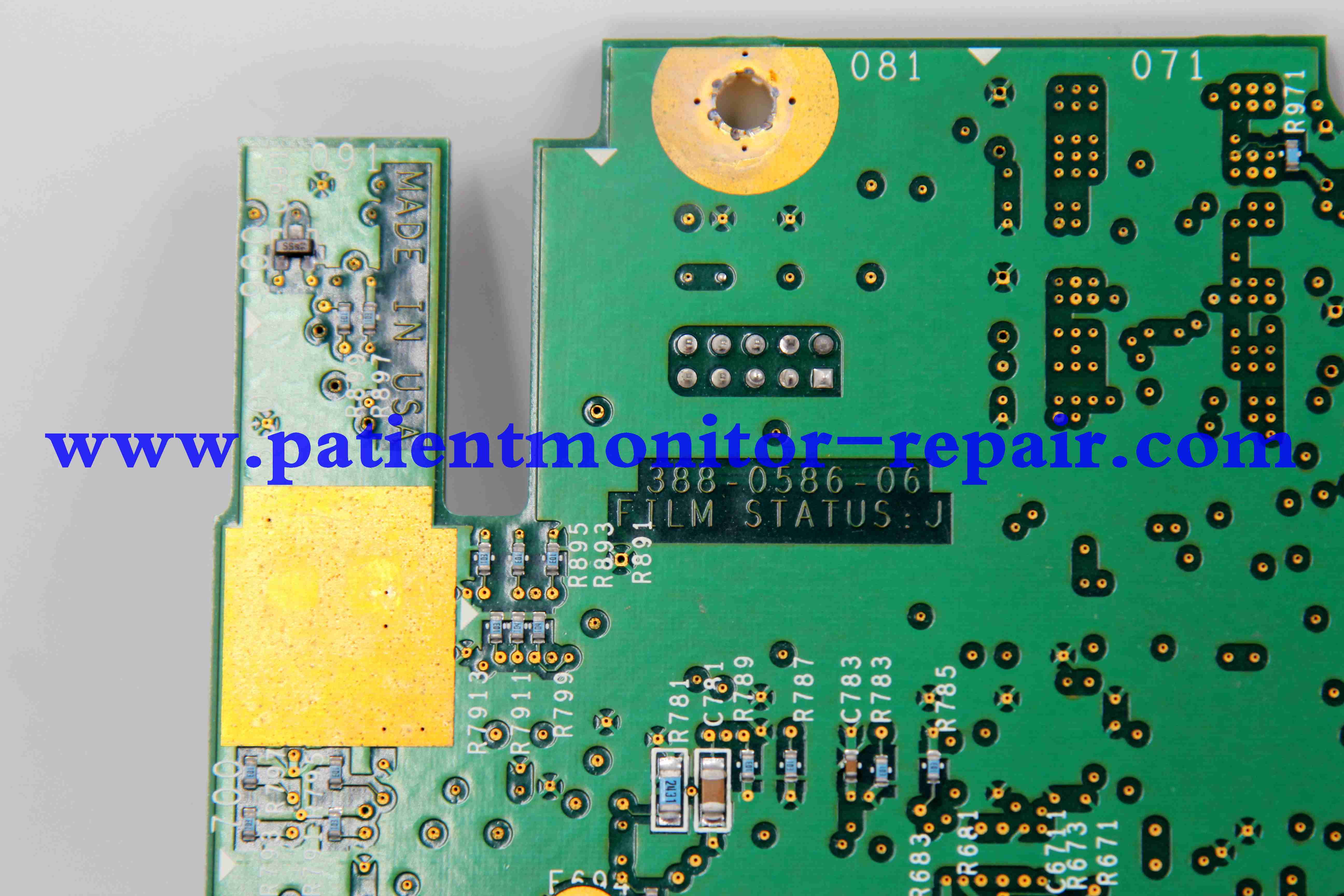 Spacelabs 90369 patient monitor mainboard 670-0851-06 