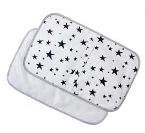 China 50x70cm Foldable Waterproof Crib Mattress Changing Reusable Cotton Bed Pad on sale