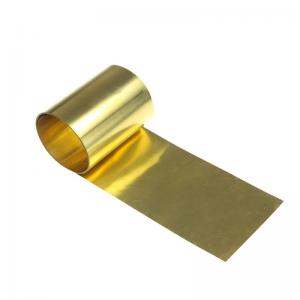 Wholesale High Quality C2680 Cuzn37 H65 Brass Strips Coil Copper Tape C2740 C2741 Copper Brass Strip Coil from china suppliers