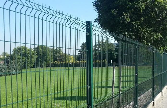 High Strength Outdoor Pre Galvanized 3d Panel Fence House Garden Security