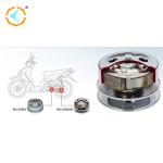 Silver GY6-90 Go Kart Centrifugal Clutch Assembly / Racing Kart Clutch
