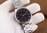 Sapphire Glass Men Stainless Steel Automatic Watch Applied Index And Stones Mark