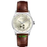 Black OEM Round Shape Classic Automatic Watch CD Pattern Mineral Glass