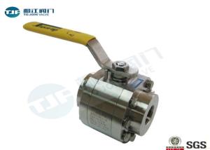 Wholesale 3 Piece High Pressure Ball Valve 150 PSI Saturated Steam Class CF8M / WCB Made from china suppliers