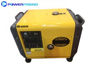 Wholesale Residential Small Diesel Generators / Portable Silent Generator 5kw 6kw with Air cooled from china suppliers