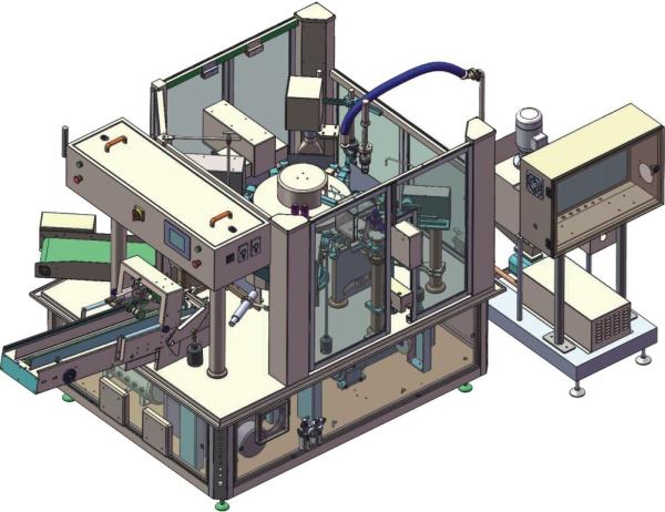 Stand Up Pouch Rotary Filling Sealing Machine