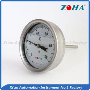 Wholesale SS Shock Resistance Bimetal Dial Thermometer For Measuring Vibrated Gas from china suppliers