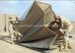 ISO COC Galvanized Defensive Barrier Welded Gabion Baskets For Equipment
